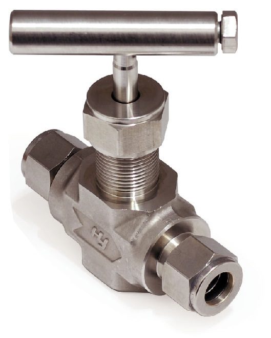 Hy-Lok HY-NV instrument needle valve, 316L stainless